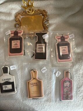 Tom Ford Lost Cherry Pink and Black Bottle Air Freshener
